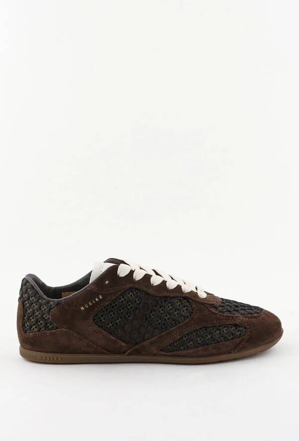 Nubikk sneakers Riley Morgan 21093200 dk brown combi