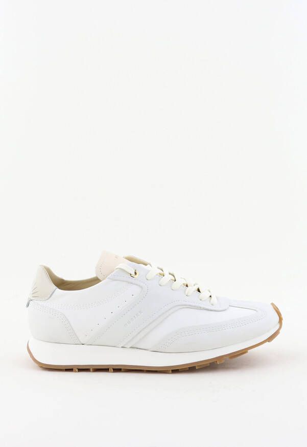 Nubikk sneakers Zora Mae met satijnen details wit