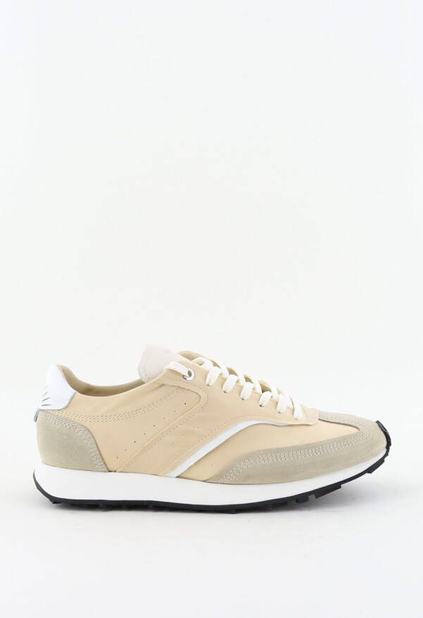 Nubikk sneakers Zora Mae met witte details beige