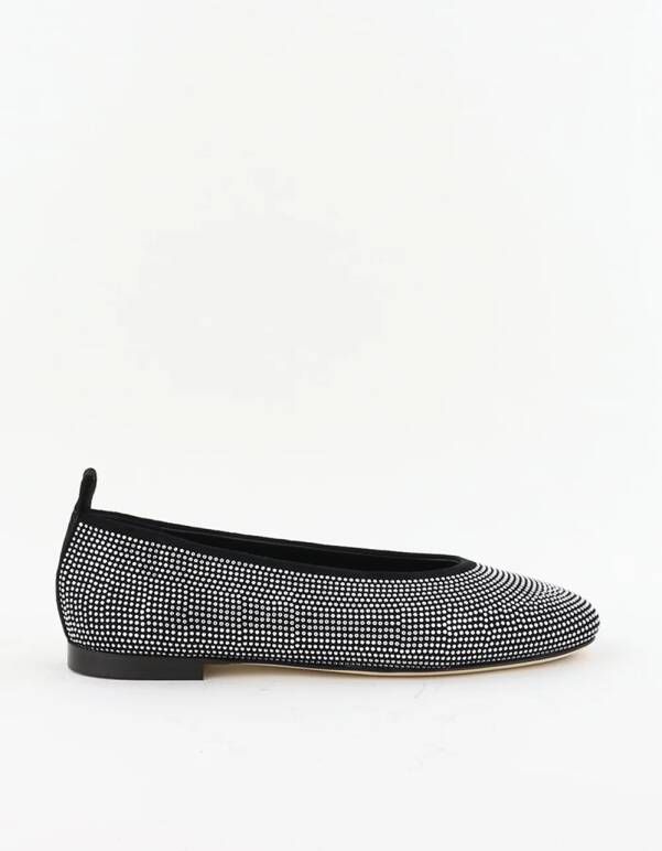 Odare ballerina&apos;s Agata camoscio nero