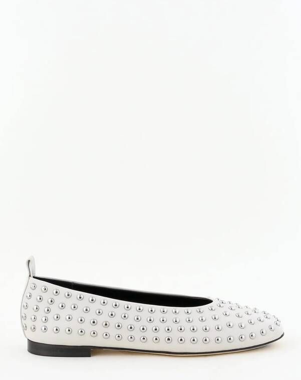 Odare ballerina&apos;s Alba nappa off white