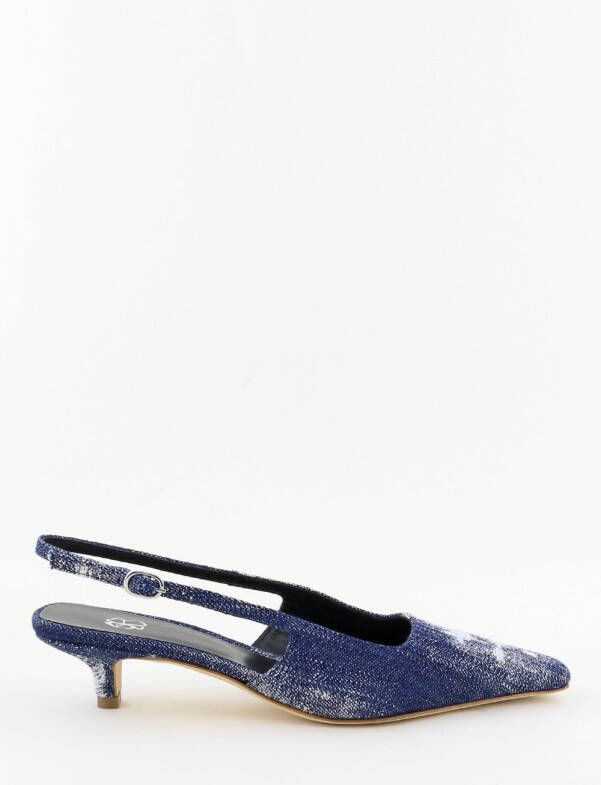 Odare pumps blauw Anna jeans indigo