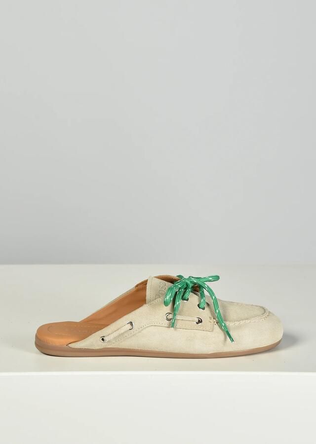 Posa loafers Mule PW48-103 light taupe