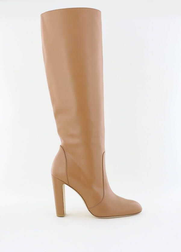 Stuart Weitzman laarzen Vida 100 SG236 bruin