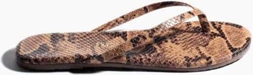 TKEES slippers SL-05 coco snake