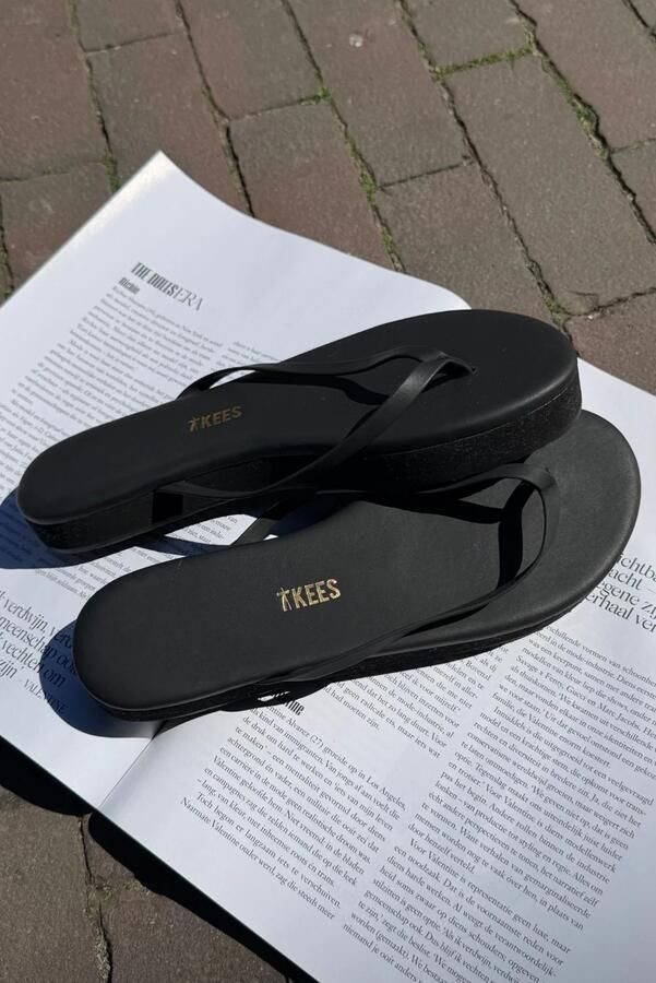 TKEES slippers Platform Lily PFLIL-03 sable