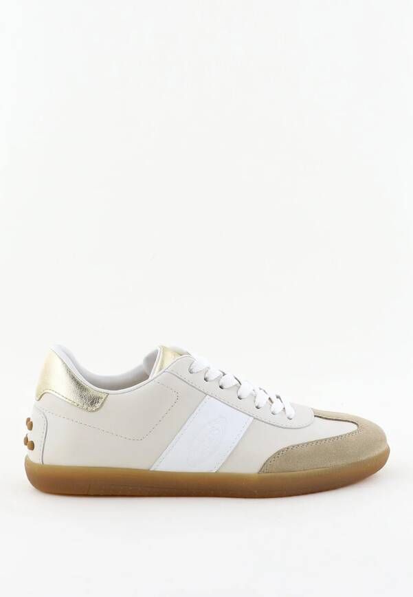 Tods leren sneakers beige