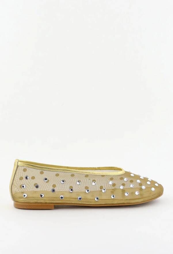 Toral ballerina&apos;s TL-SYBILLA mesh oro eclat