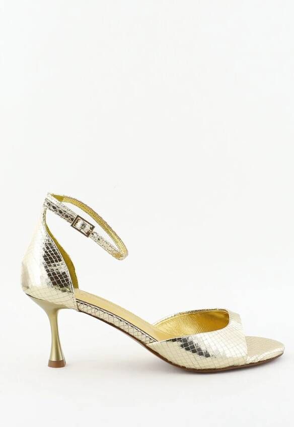 Toral sandalen TL-FIRENZE SS serpiente metal oro 22
