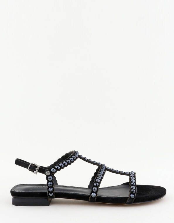 Toral sandalen OPAL ante met studs zwart