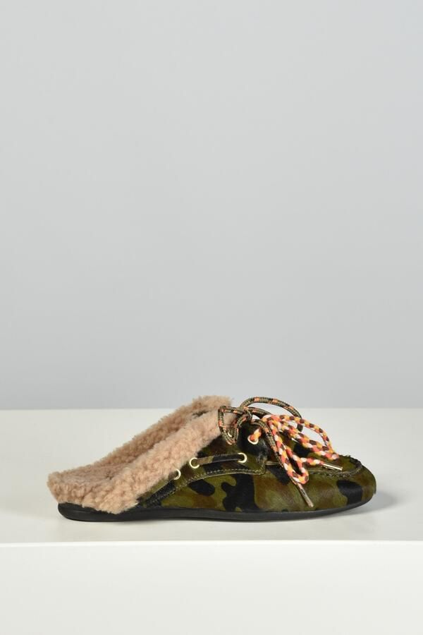 Toral boat loafers TL-BLANCE CAMOU mimetico sand