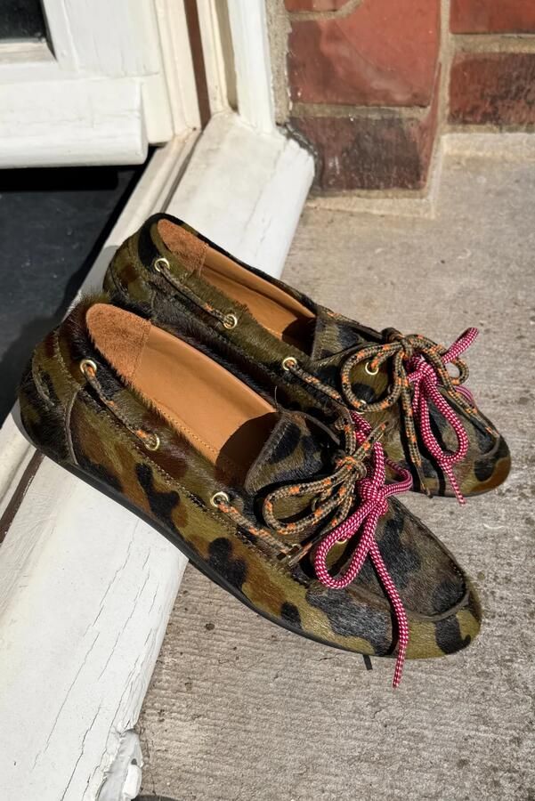 Toral boat loafers TL-KIMANA CAMOUFLAGE mimetico