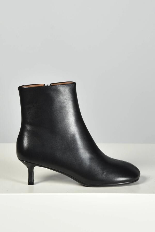 Toral enkellaarsjes TL-MAGGIE calfskin lcxy-1 black