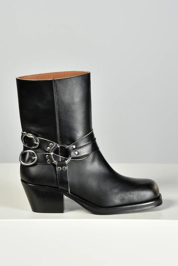 Toral enkellaarsjes TL-OLLIE LOW flo crudo