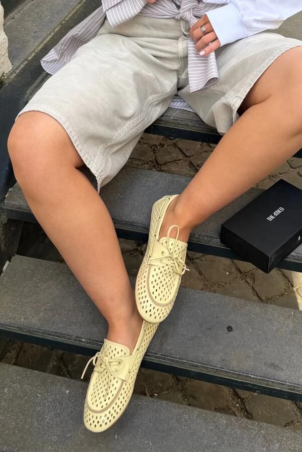 Toral loafers TL-KARMEL soft yellow