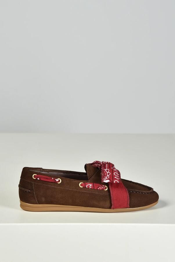 Toral loafers TL-NAHUA-BANDANA mustang-al burdeos