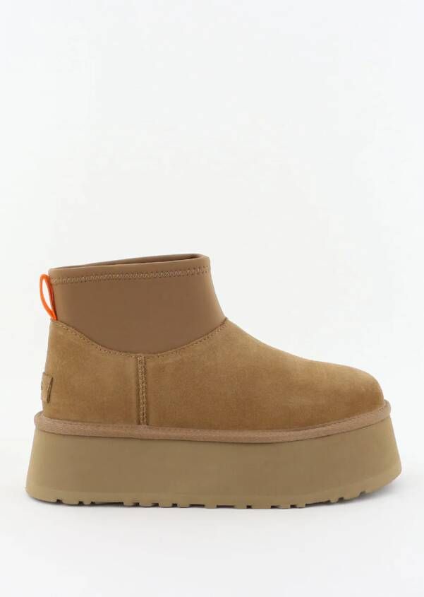 UGG enkellaarsjes Classic Mini Dipper 1168170 chesnut