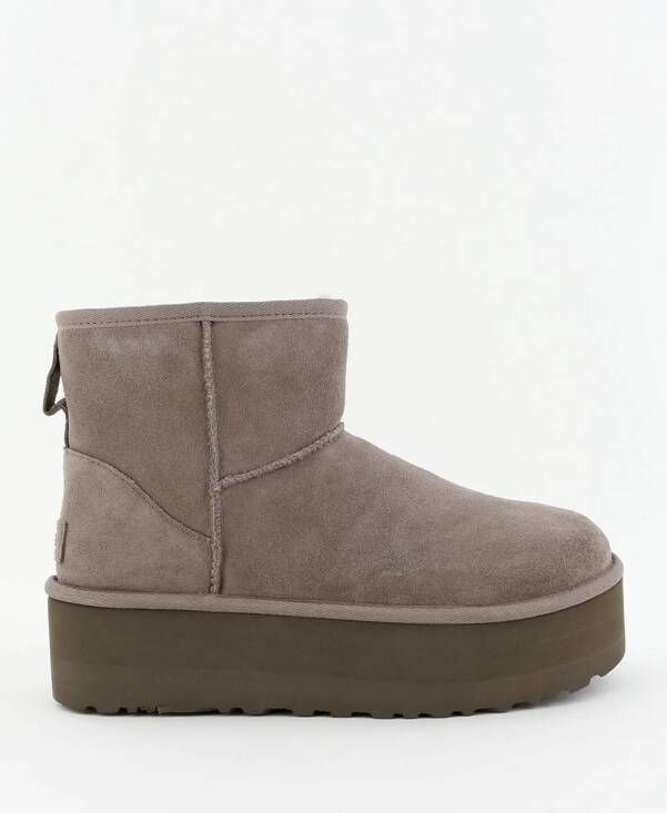 UGG enkellaarsjes Classic Mini Platform 1134991 smoke plume