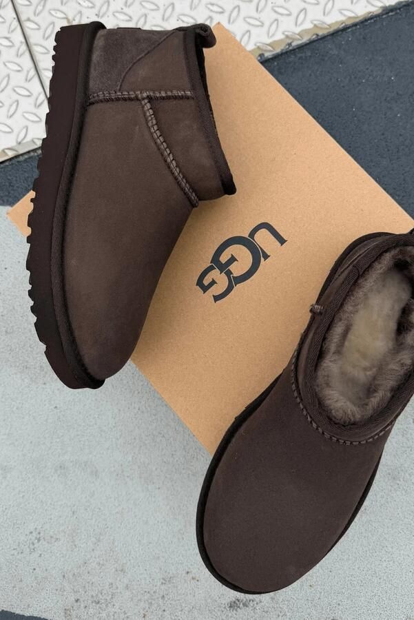 UGG enkellaarsjes Classic Ultra Mini 1116109 dusted cocoa dusted cocoa