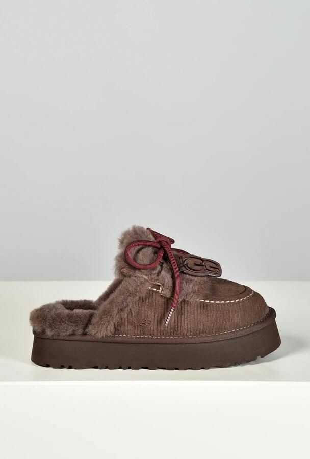 UGG sloffen Disquette Heritage 1180360 burnt cedar