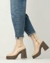 Mexx High Heel Laarzen Kirez Nude Dames Boots Ritssluiting Laarzen dames - Thumbnail 2