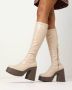 Mexx High Heel Boot Kora Nude Dames Boots Ritssluiting Laarzen dames - Thumbnail 2