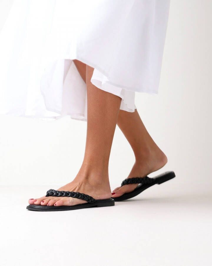 Mexx Joya Teenslippers Zomer slippers Dames Zwart - Foto 4