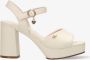 Mexx Heeled Sandalen Lou Dames Cream - Thumbnail 3