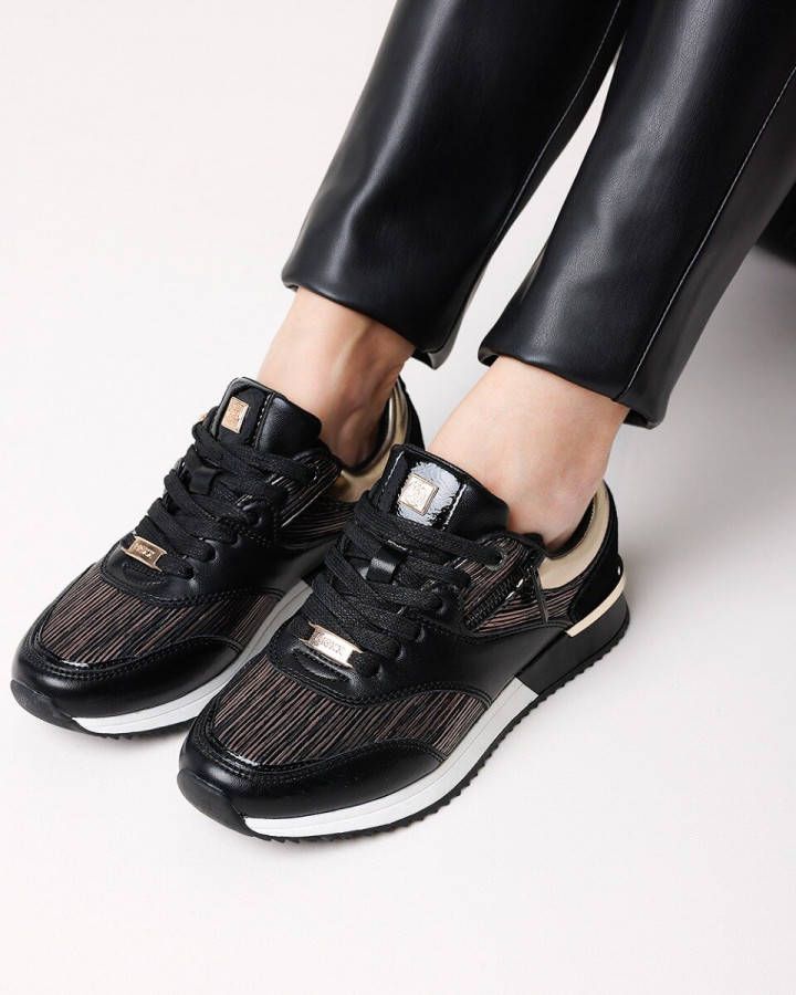 Mexx Sneaker Finni zwart goud