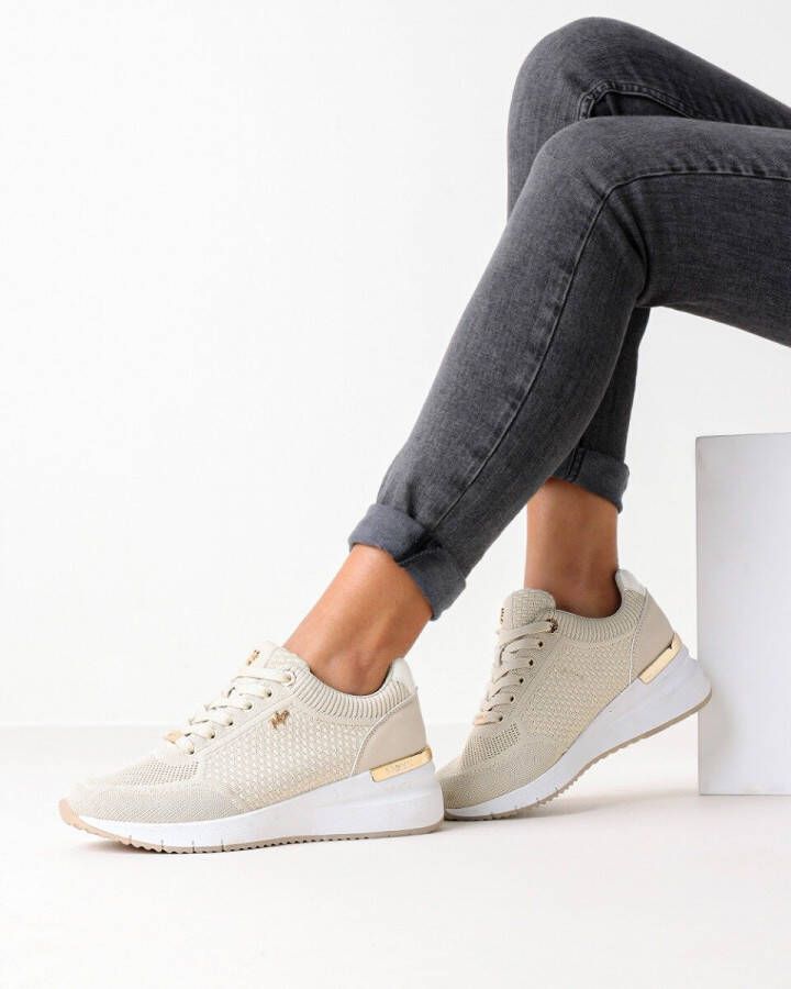 Mexx Glass Lage sneakers Dames Beige - Foto 6