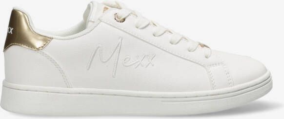 Mexx Sneaker Glib Dames Wit Goud - Foto 3