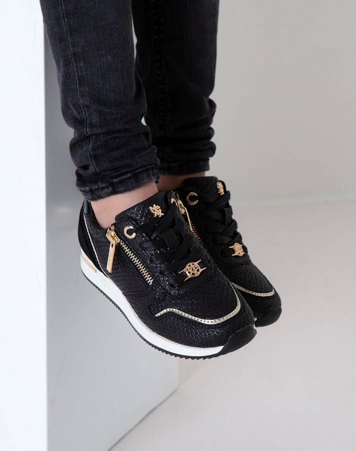 Mexx Sneaker Hiske zwart goud