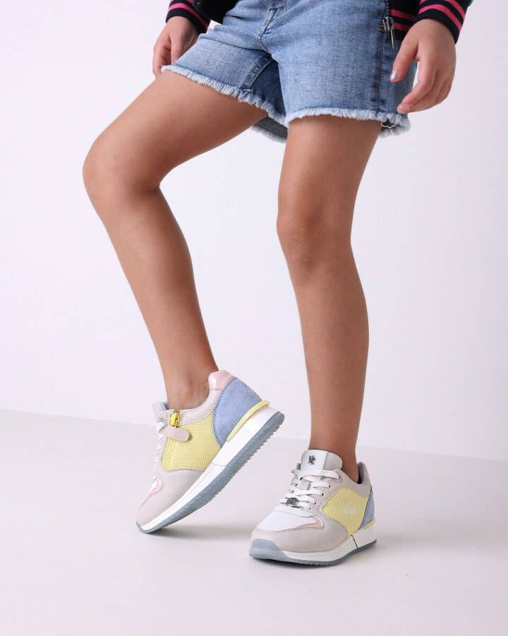 Mexx Sneaker Fleur Mini Geel Meisjes Kleding Sneakers - Foto 2