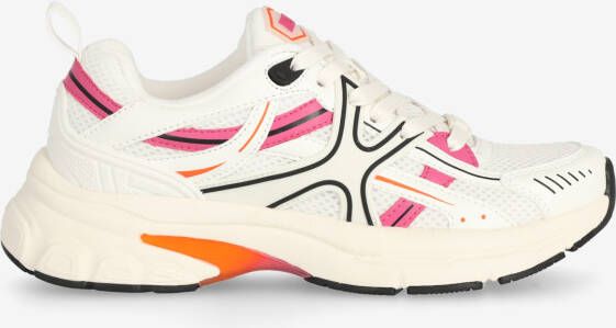 Mexx Sneaker Lilo Wit Roze