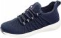 24 Hours Sneaker met drie componenten tussenzool Marine - Thumbnail 2