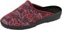 Belafit Pantoffels van elastisch materiaal Rood Blauw - Thumbnail 2