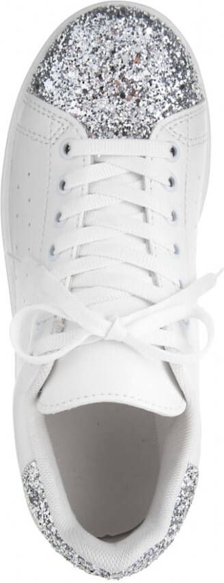 KLiNGEL Sneaker met glitter Wit
