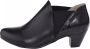 Liva Loop Ankle boot met elastische inzetten Zwart - Thumbnail 2