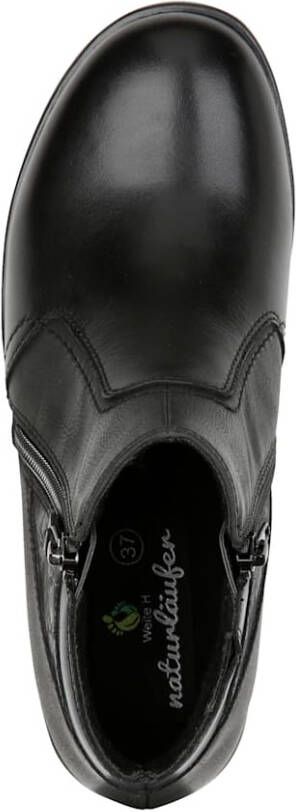 Taupe leren chelsea boots met rits - Heren | MANFIELD