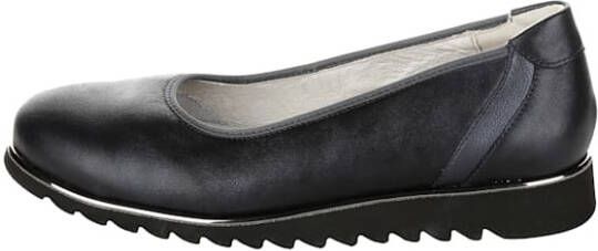 Waldläufer Ballerina met lichte EVA-zool Donkerblauw