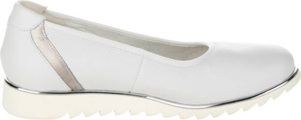 Waldläufer Ballerina met lichte EVA-zool Wit