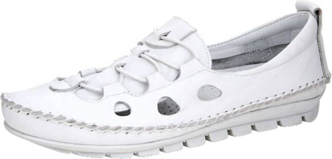 Gemini Instapper met elastische band bij de wreef Wit - Foto 2