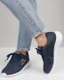 Kappa Follow 242495-6710 Unisex Marineblauw Sneakers Sportschoenen - Thumbnail 4