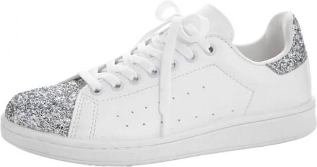 KLiNGEL Sneaker met glitter Wit