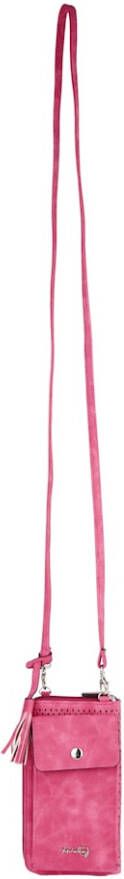 Taschenherz Telefoontasje inclusief kleine portemonnee Pink