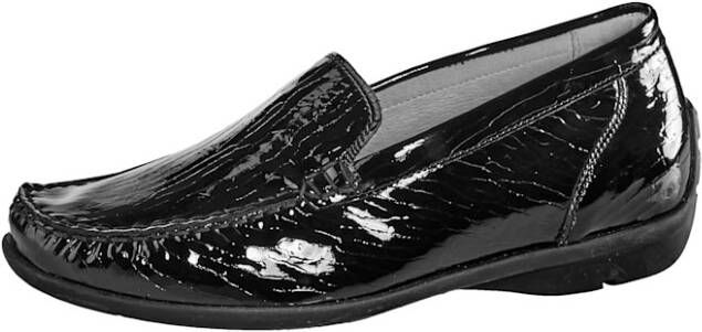 Waldläufer Mocassin Zwart