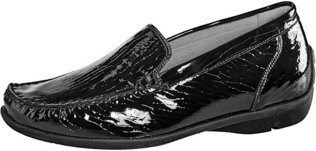 Waldläufer Mocassin Zwart