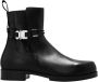 1017 Alyx 9SM Ankle boots with rollercoaster buckle Zwart Heren - Thumbnail 1