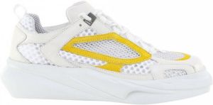 1017 Alyx 9SM Tweekleurige lederen wandel sneakers Wit Heren