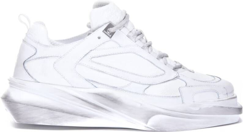 1017 Alyx 9SM Witte lederen wandel sneakers Wit Heren